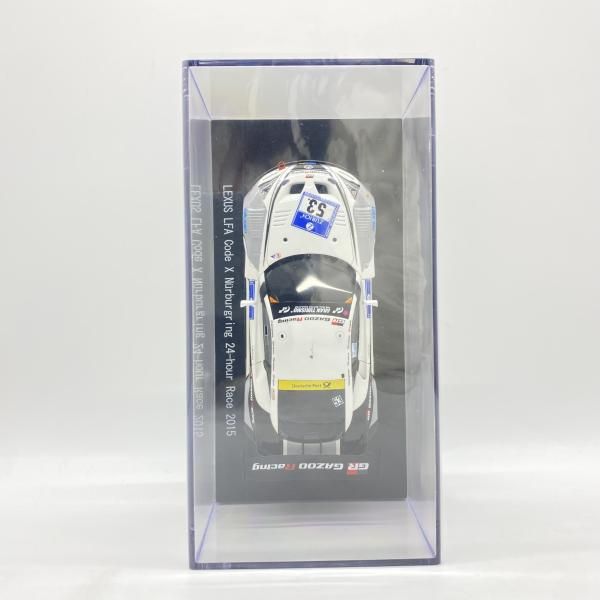 中古】 開封) 1／43 エブロ LEXUS LFA Code X