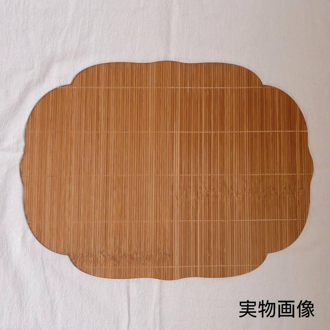 2枚】 竹製 ランチョンマット プレイスマット ティーマット シノワズリ