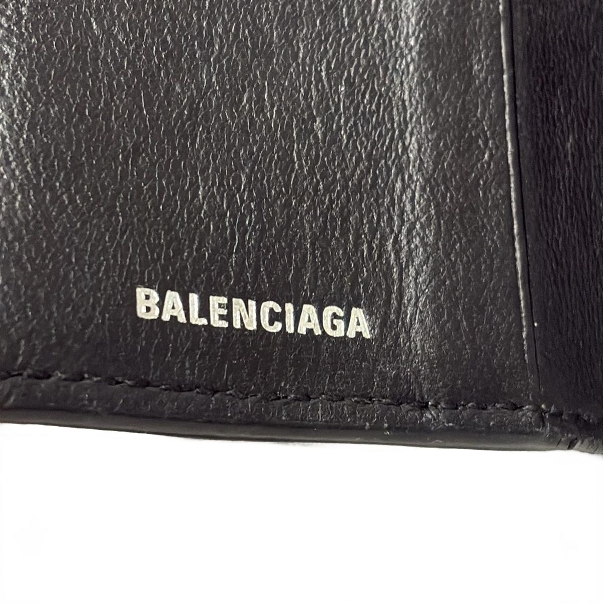 BALENCIAGA(バレンシアガ) キーケース - 499204 黒×白 6連フック