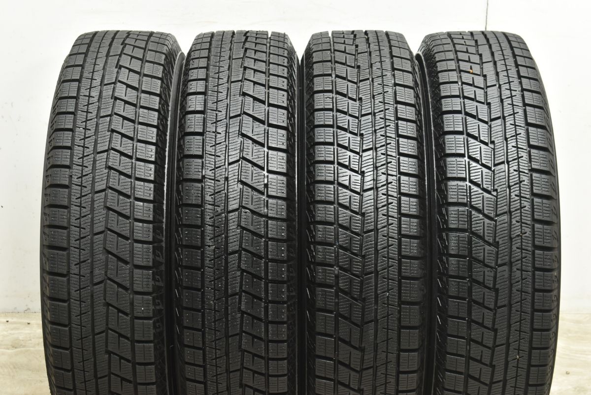 ななし専用です送料無料バリ溝215/70R16 100Qヨコハマ アイスガード バリ溝 美品】TEAD 15in 4.5J +45 PCD100 ヨコハマ アイスガード iG60