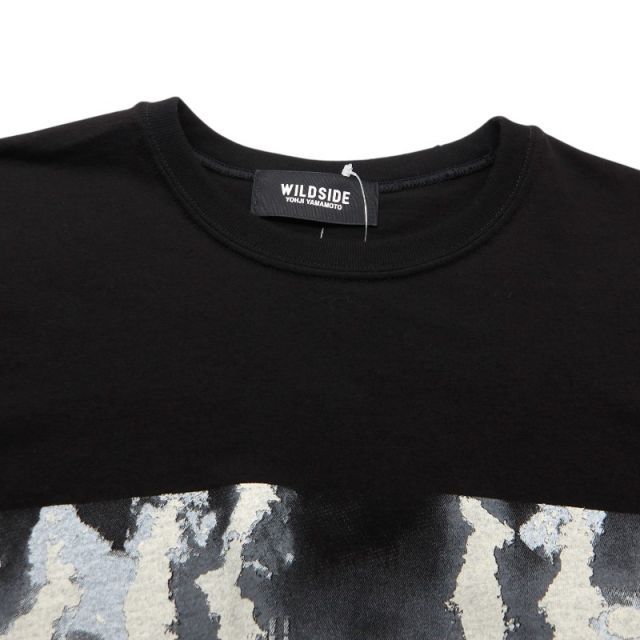 YOHJI YAMAMOTO CA7RIEL&PACOAMOROSO WILDSIDE SPECIAL TEE BLACK