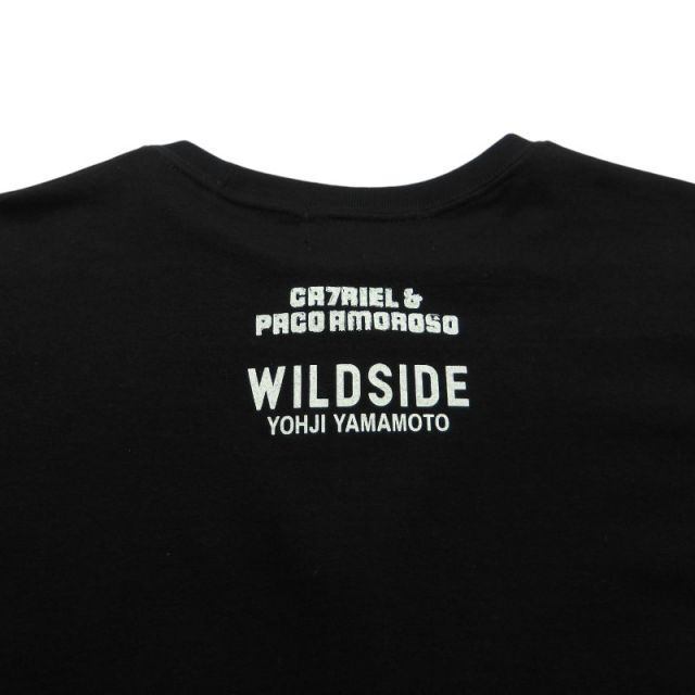 YOHJI YAMAMOTO CA7RIEL&PACOAMOROSO WILDSIDE SPECIAL TEE BLACK