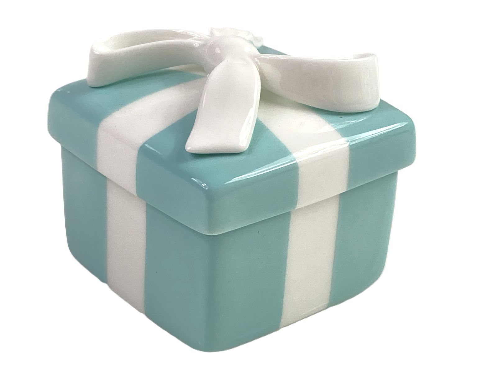 未使用 ティファニー Tiffany＆Co. ブルー リボン 小物入れ ジュエリー