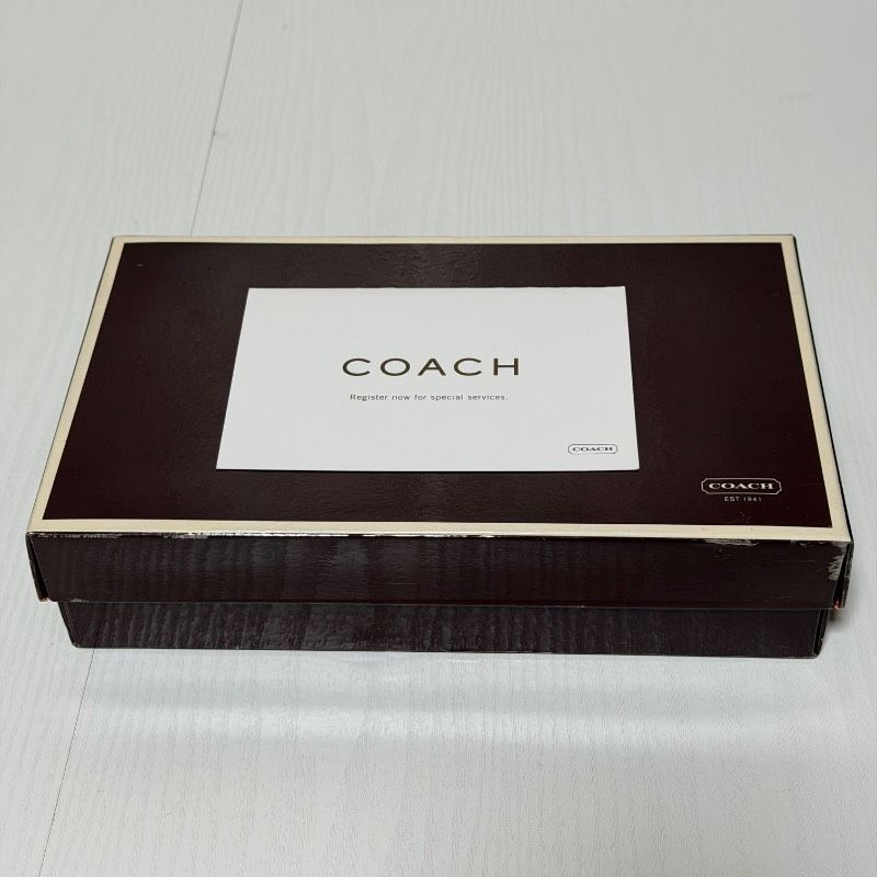 美品/箱付き】COACH コーチ アクセサリーポーチ ワンショルダーバッグ