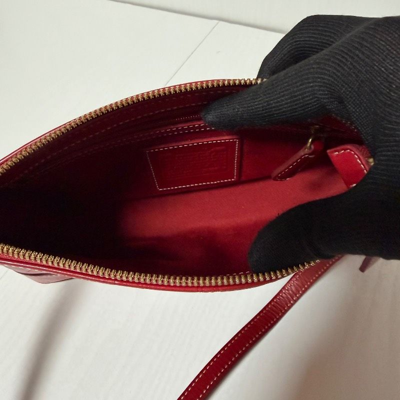 美品/箱付き】COACH コーチ アクセサリーポーチ ワンショルダーバッグ