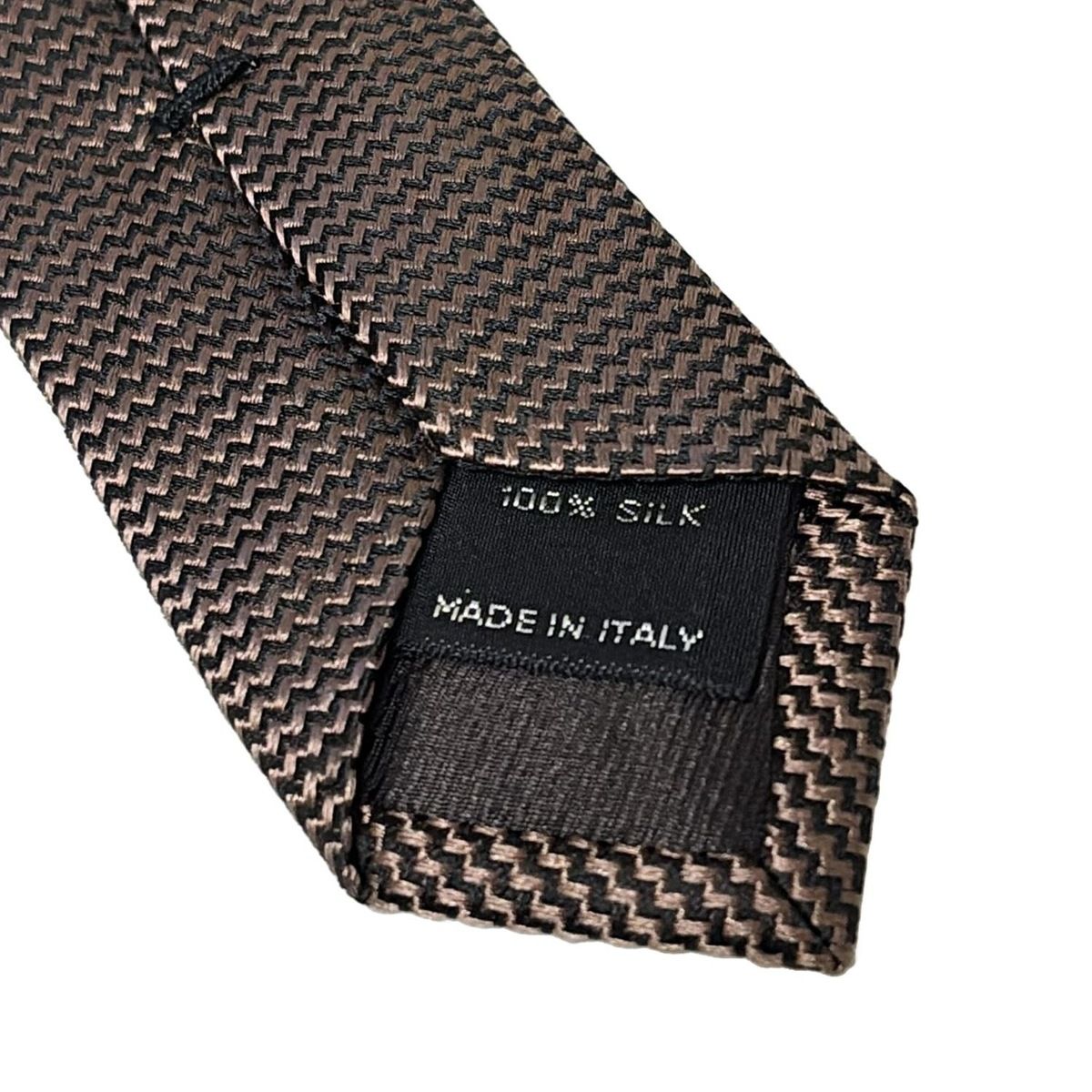 TOM FORD(トムフォード) ネクタイ メンズ - ライトブラウン×ダーク