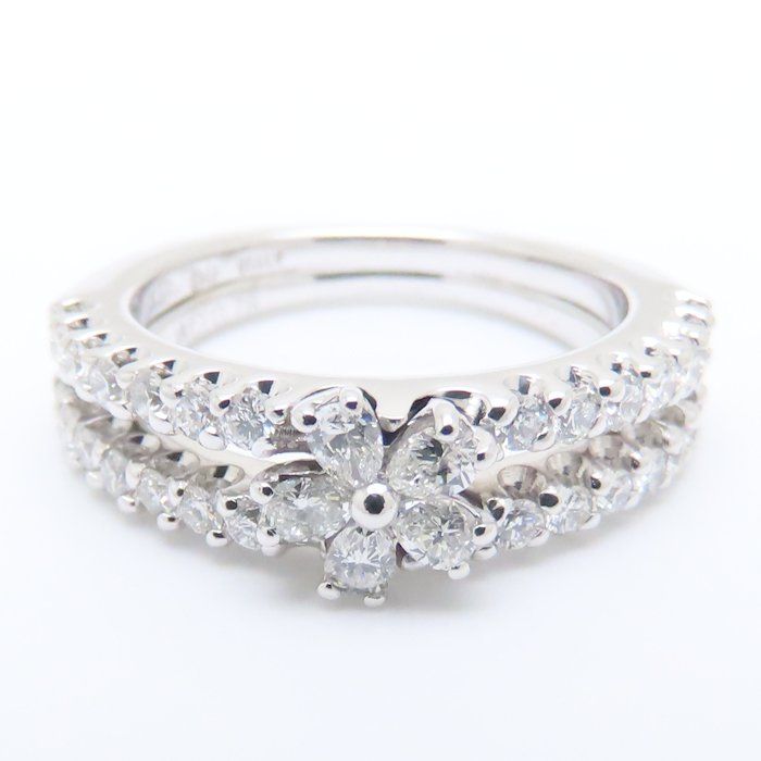 Ponte Vecchio ポンテヴェキオ フラワー ダイヤモンド リング 指輪