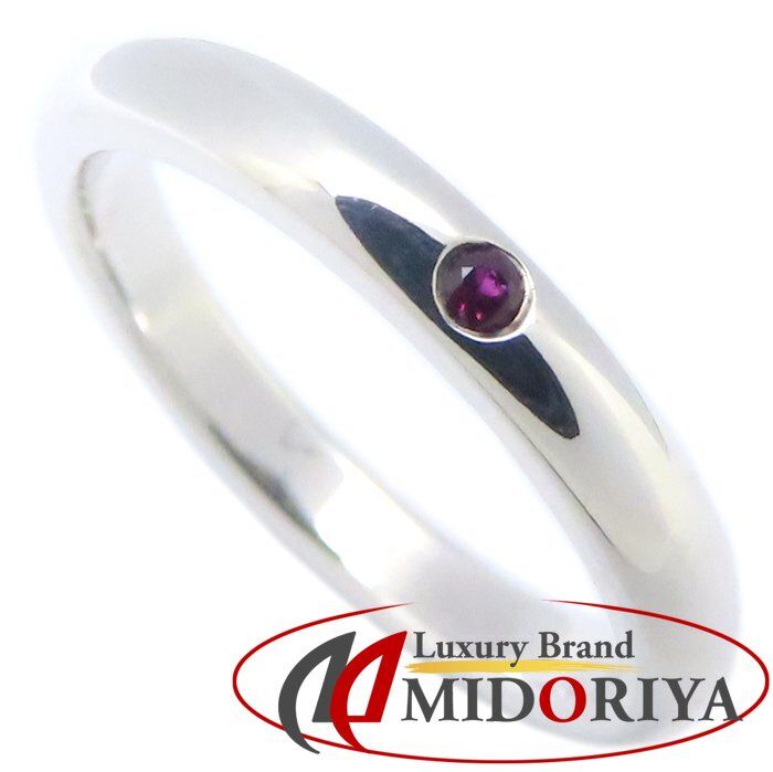 TIFFANY&Co. ティファニー スタッキングバンド リング 指輪 ルビー 10