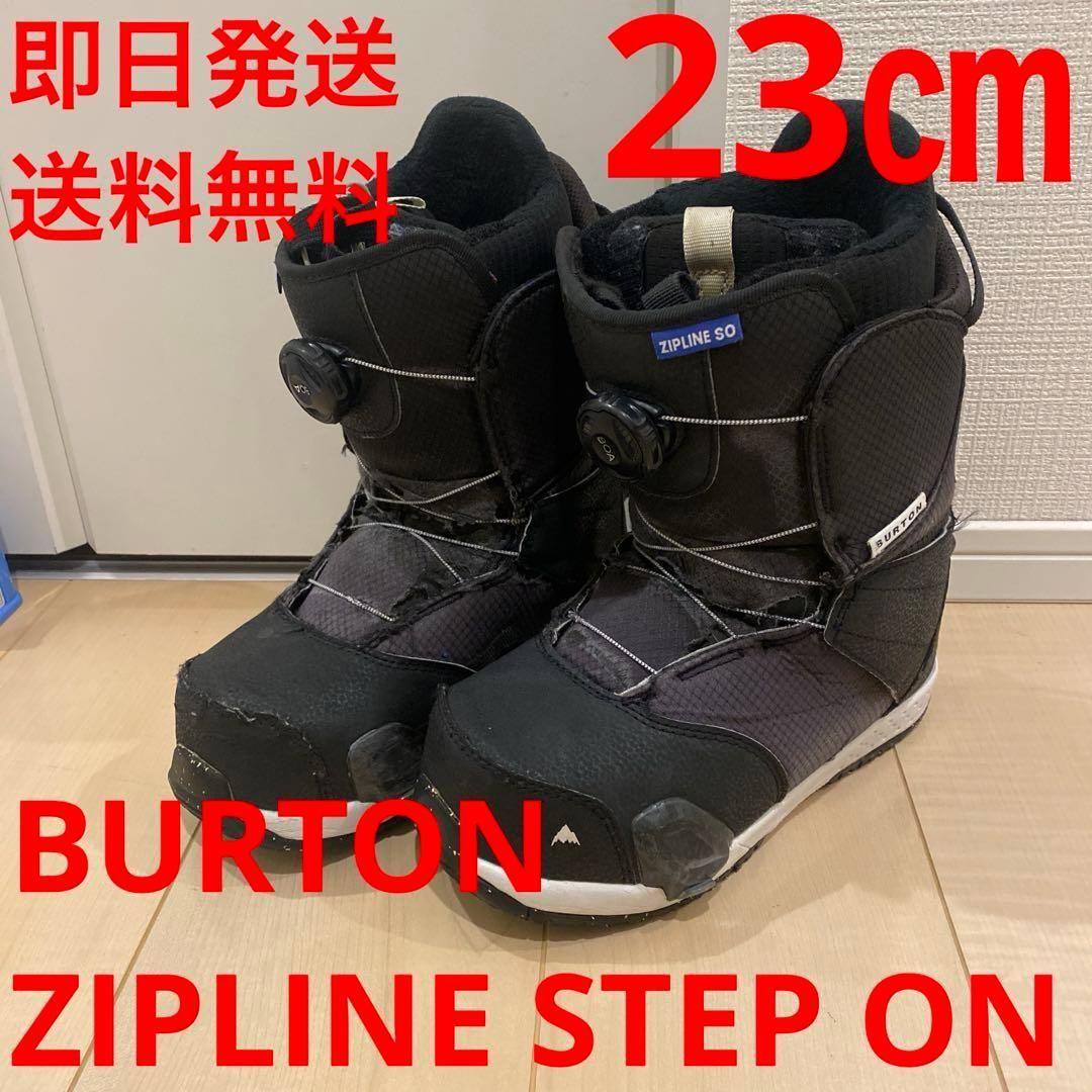 スノーボードブーツ Burton step on zip line 23cm Burton ステップ