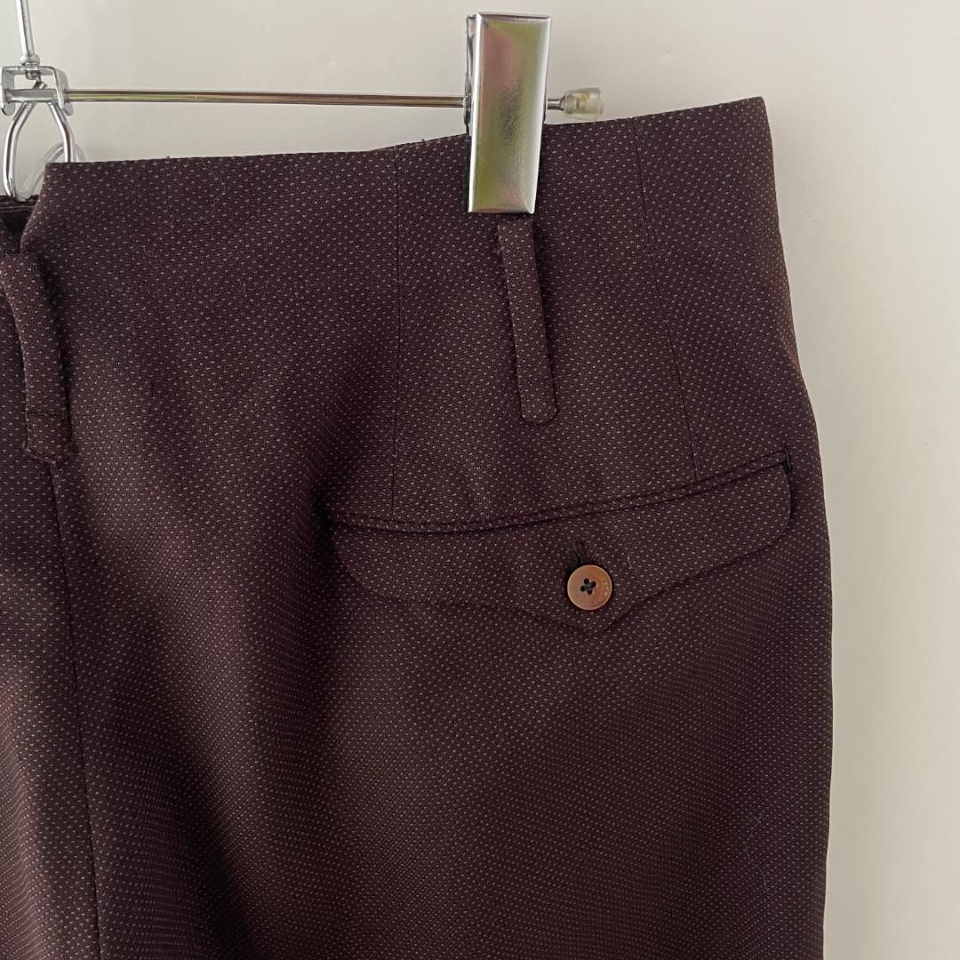 50s 60sウールスラックス DEPONIRTホック GENTLEMENボタン - メルカリ