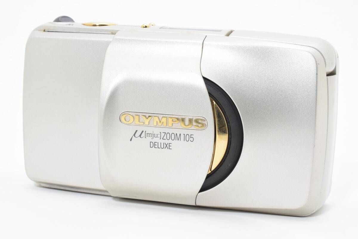 ☆良品☆オリンパス OLYMPUS μ [mju:] ZOOM 105 DELUXE 《CR123A付属