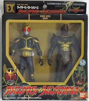 中古】フィギュア アメイジングマイティvsライジングゴ・ガドル・バ