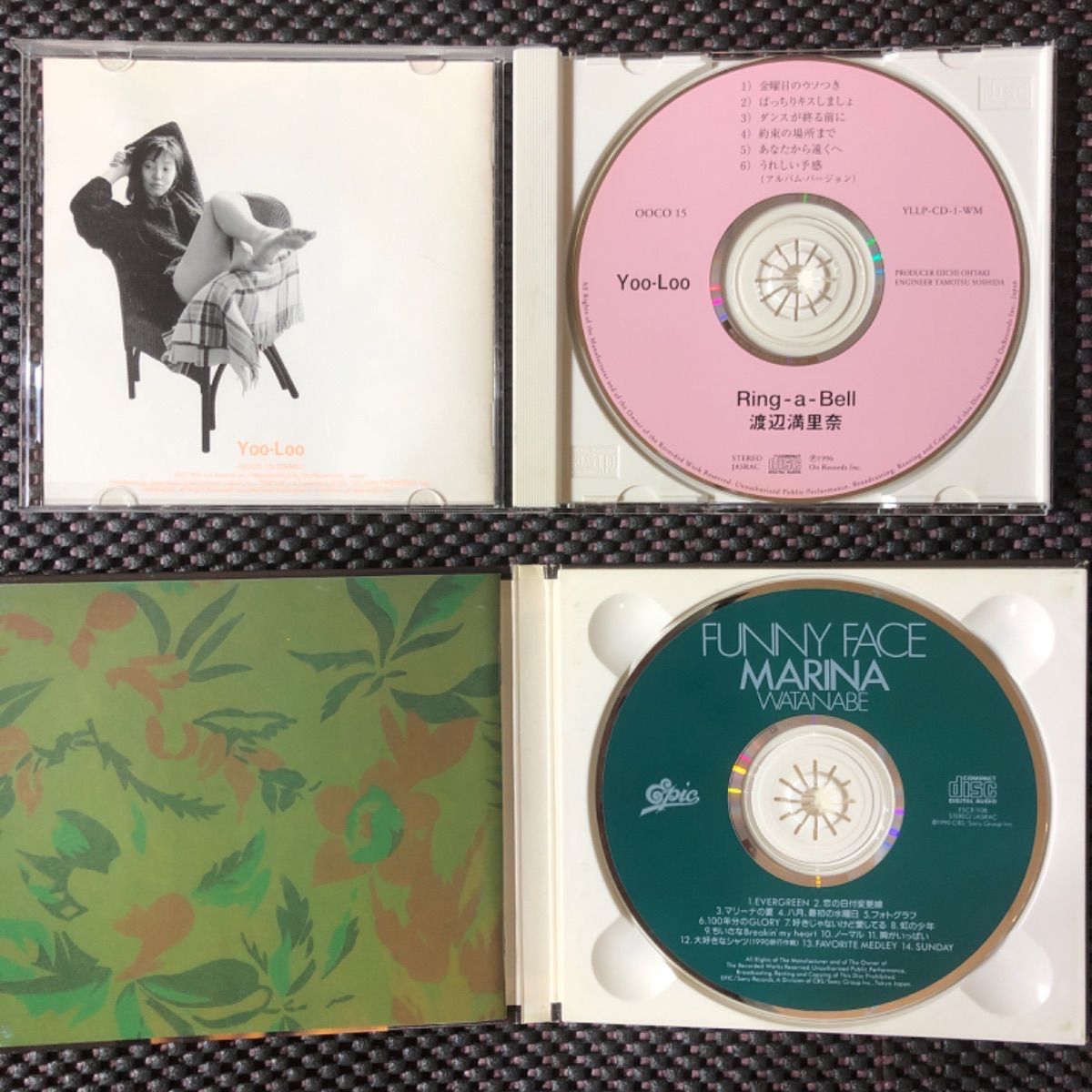 渡辺満里奈アルバム2点 🪙『Ring-a-Bell』 🪙『FUNNY FACE』 - メルカリ