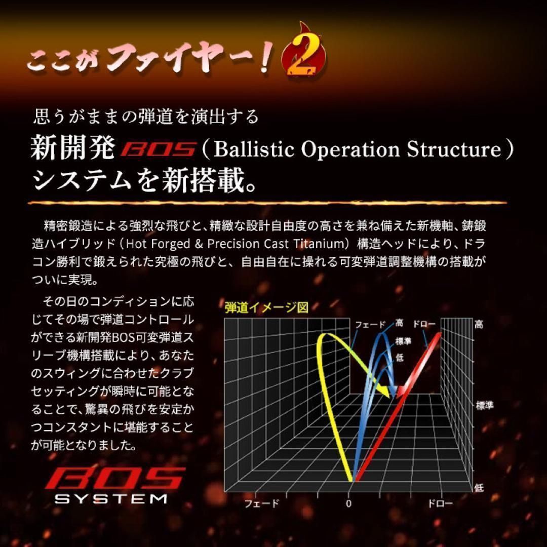 ☆爆誕☆高反発加工の最強適合 ファイヤー マキシマックス BS 三菱