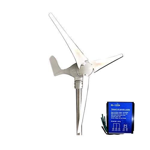 小型風力発電機 400ワット3ブレード12V/24Vコントローラ付き