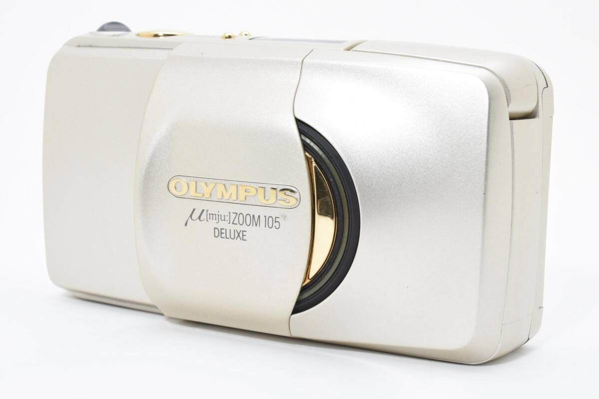 ☆極上品☆オリンパス OLYMPUS μ [mju:] ZOOM 105 DELUXE 《CR123A付属