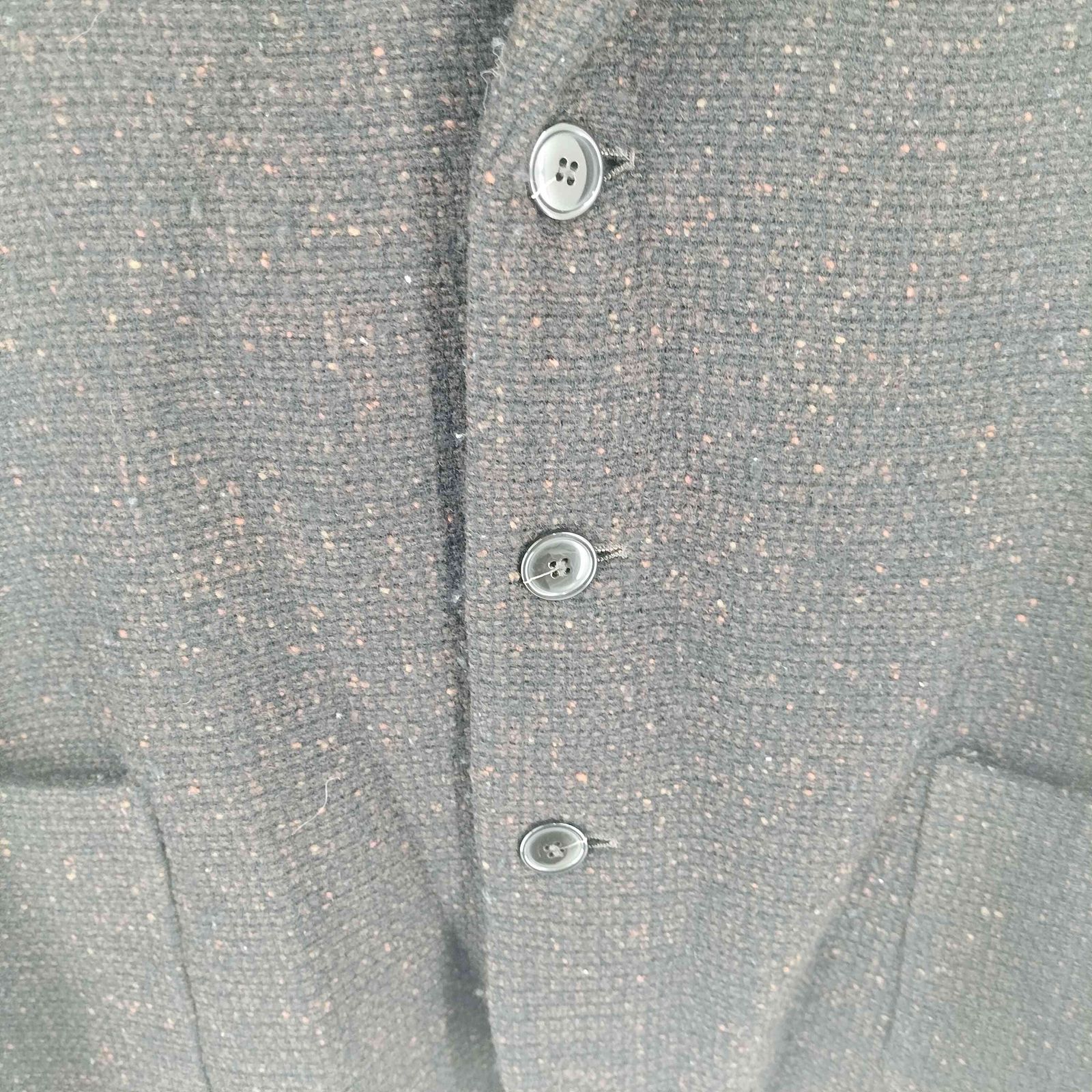 ブルーブルー BLUE BLUE ウールニット 3Bジャケット メンズ JPN：4