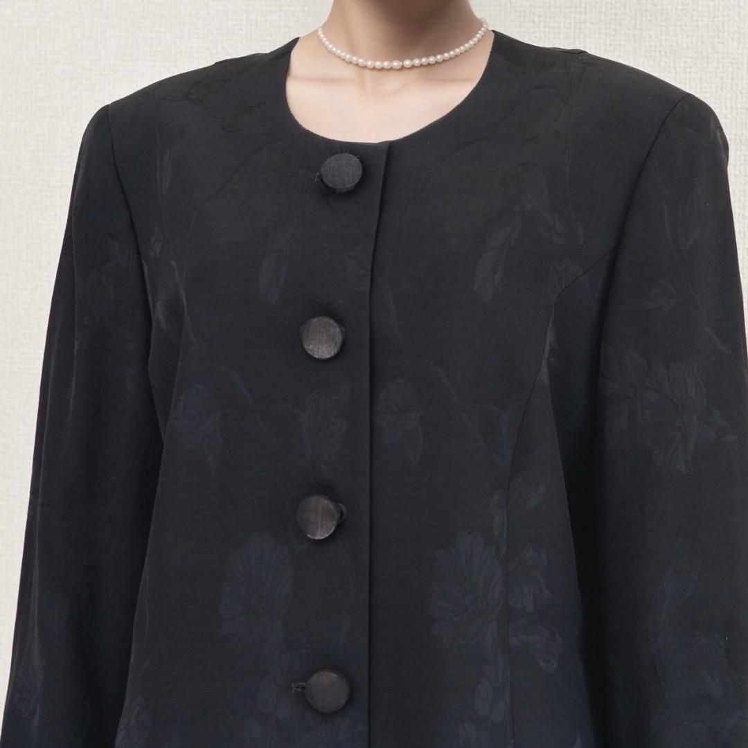 ◎当日発送可能！ハーディエイミス 高級礼服 13号相当 シルク混 ボタン