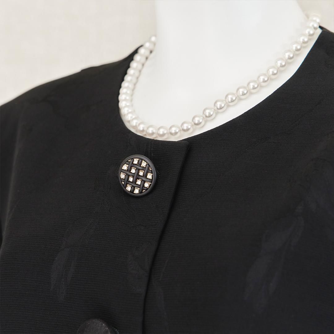 美品　ハーディエイミス　マザーズスーツ　13号 大きいサイズ　英国王室　黒 当日発送可能【美品】英国王室御用達 ハーディエイミス セレモニー XL