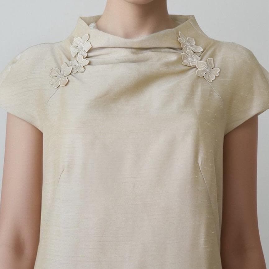 ♪ 当日発送可能！東京ソワール マリココウガ ミディドレス 9号相当