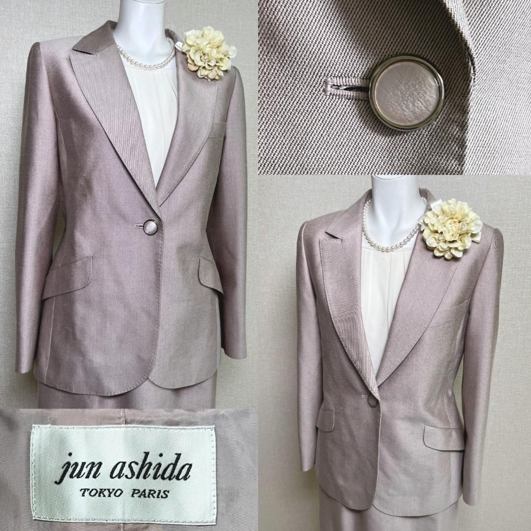 当日発送可能【美品】ジュンアシダ シルク100% セレモニー ピンク