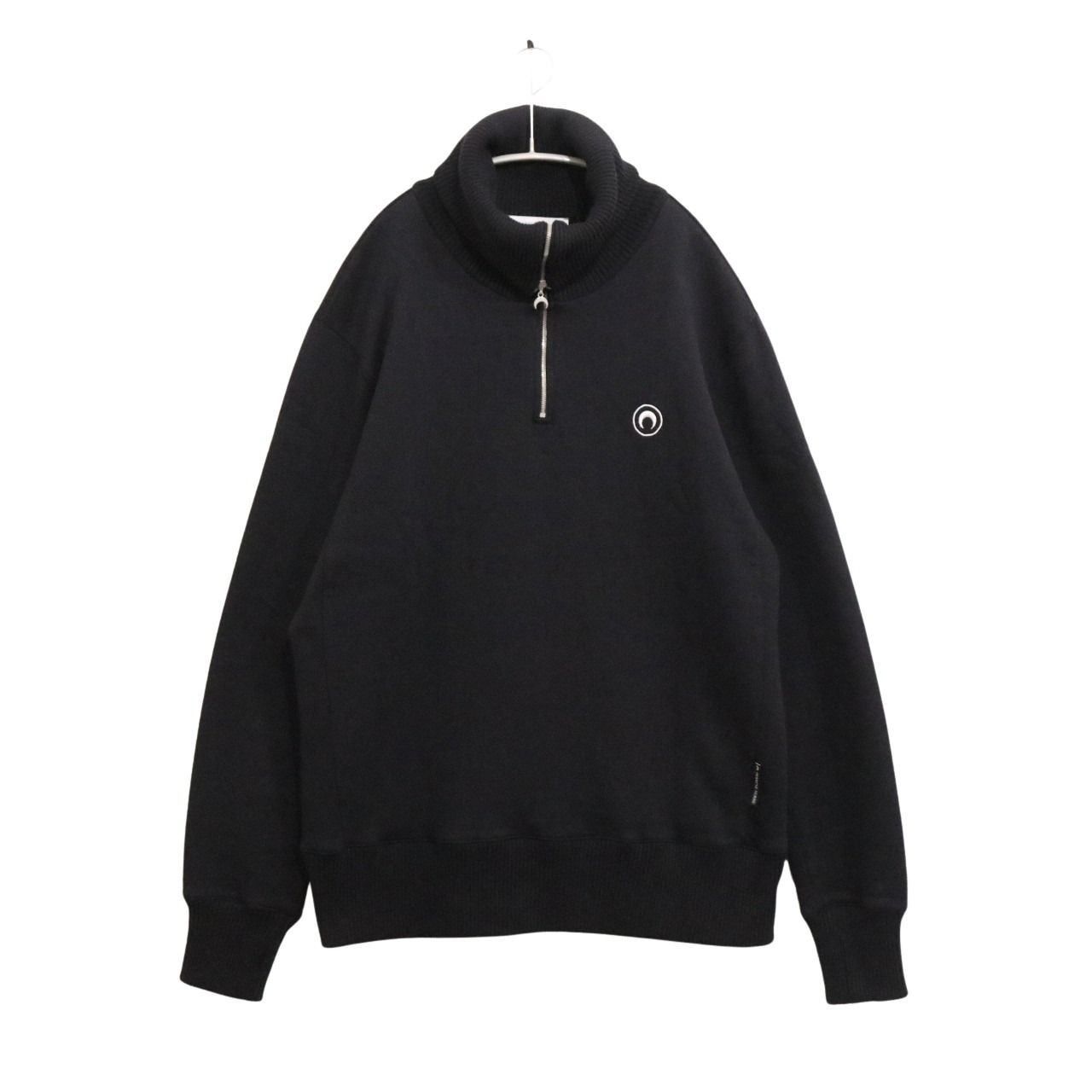 中古A】MARINE SERRE マリーンセル M メンズ ハーフジップ スウェット