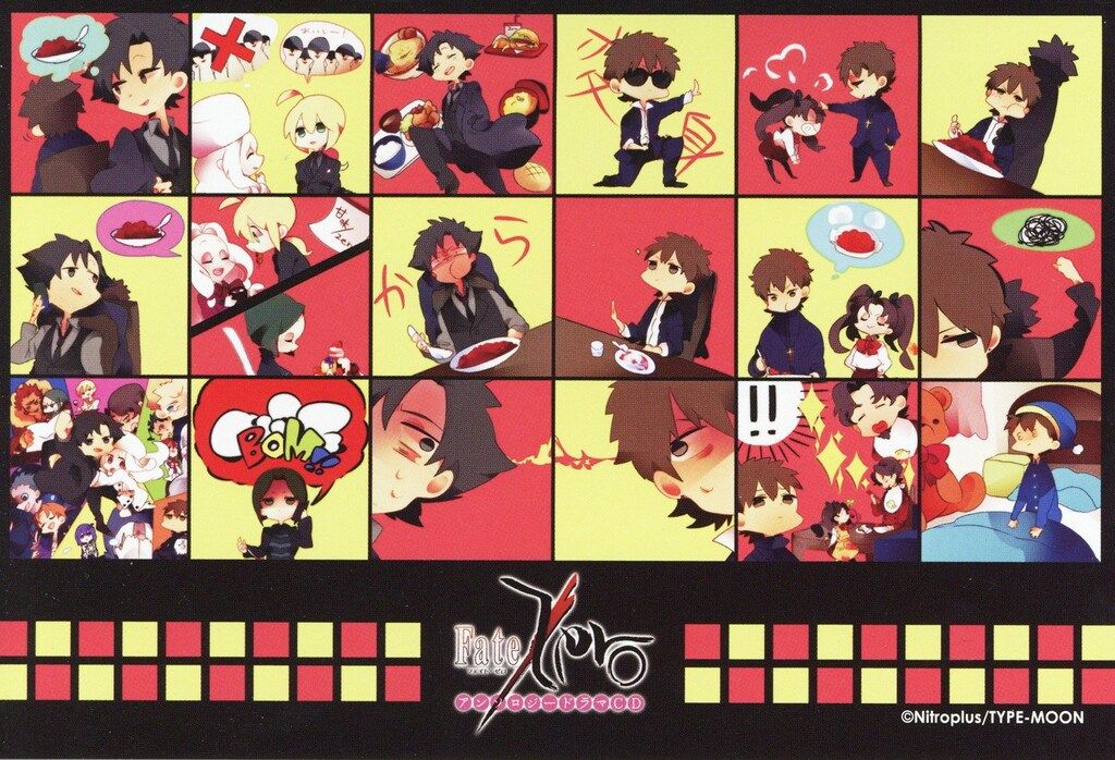 TYPE-MOON アニメイト特典ポストカード Fate/ZeroアンソロジードラマCD