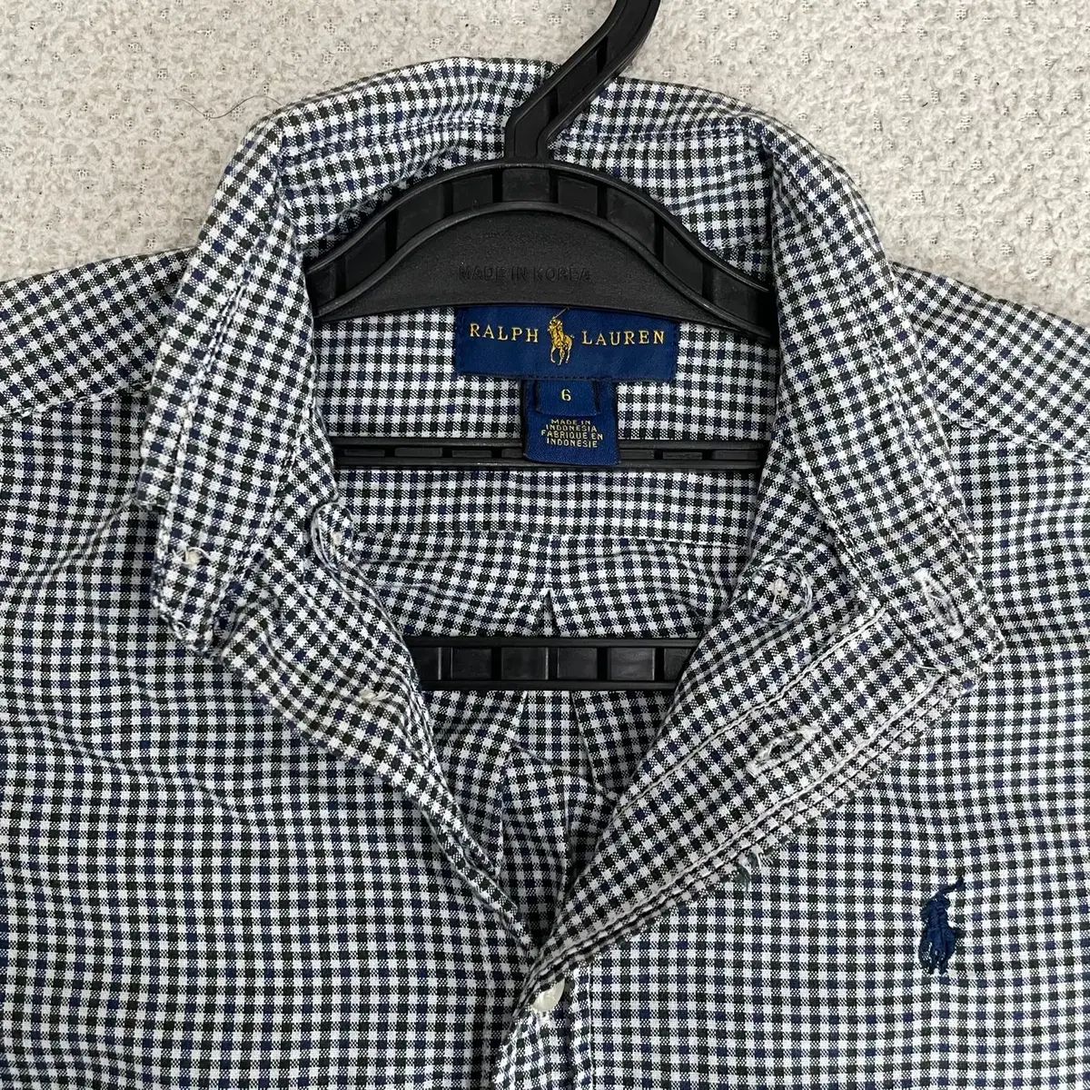 6 新モデル POLO RALPH LAUREN キッズ シャツ チェック柄 N1791