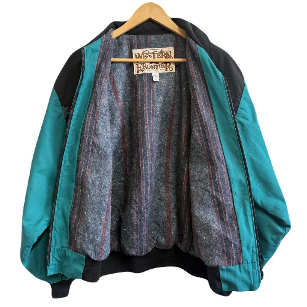 80's〜 vintage ビンテージ USA製 WESTERN FRONTIER ネイティブ柄