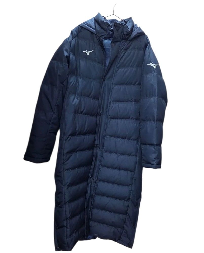1 S00367 mizuno ミズノ ダウンベンチコート ネイビー 防寒 スーパー