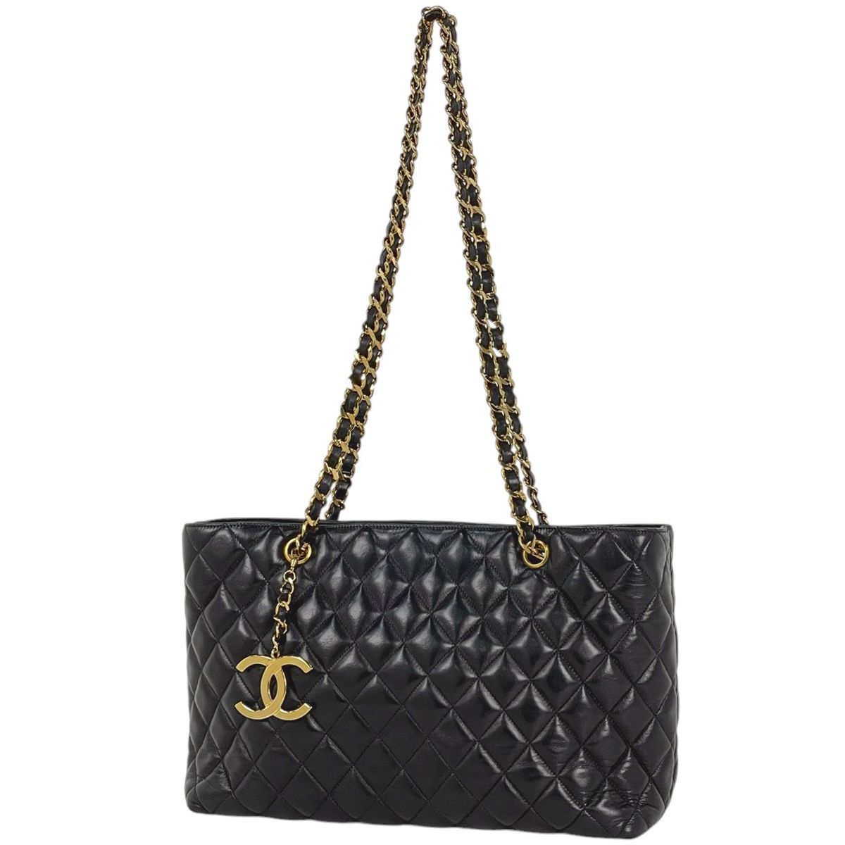 シャネル CHANEL ココマーク チェーン トートバッグ マトラッセ