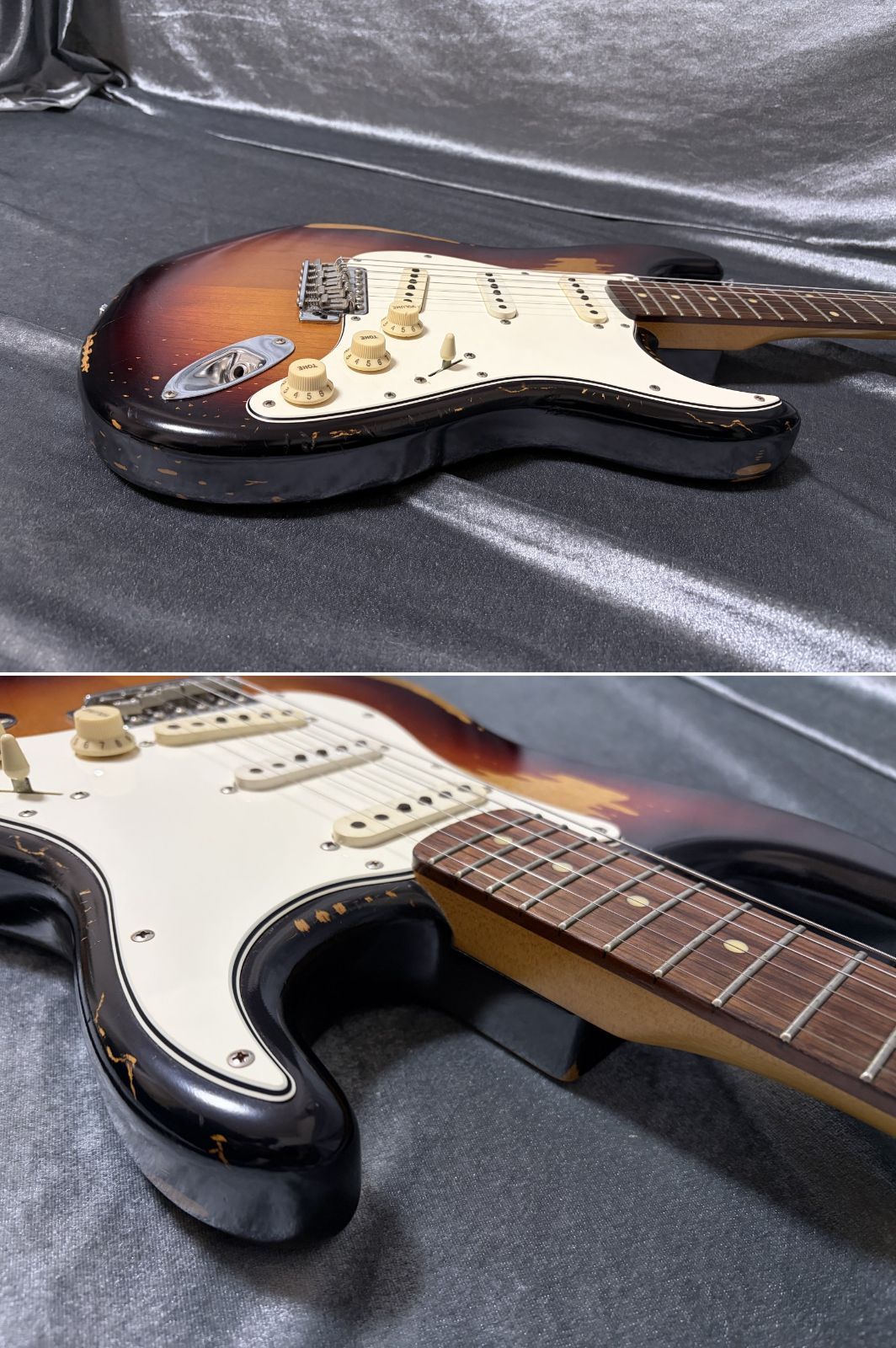 EDWARDS ストラトキャスターレリック EDWARDSの60'sストラトモデル(レリック加工Ver)入荷！【相模原店