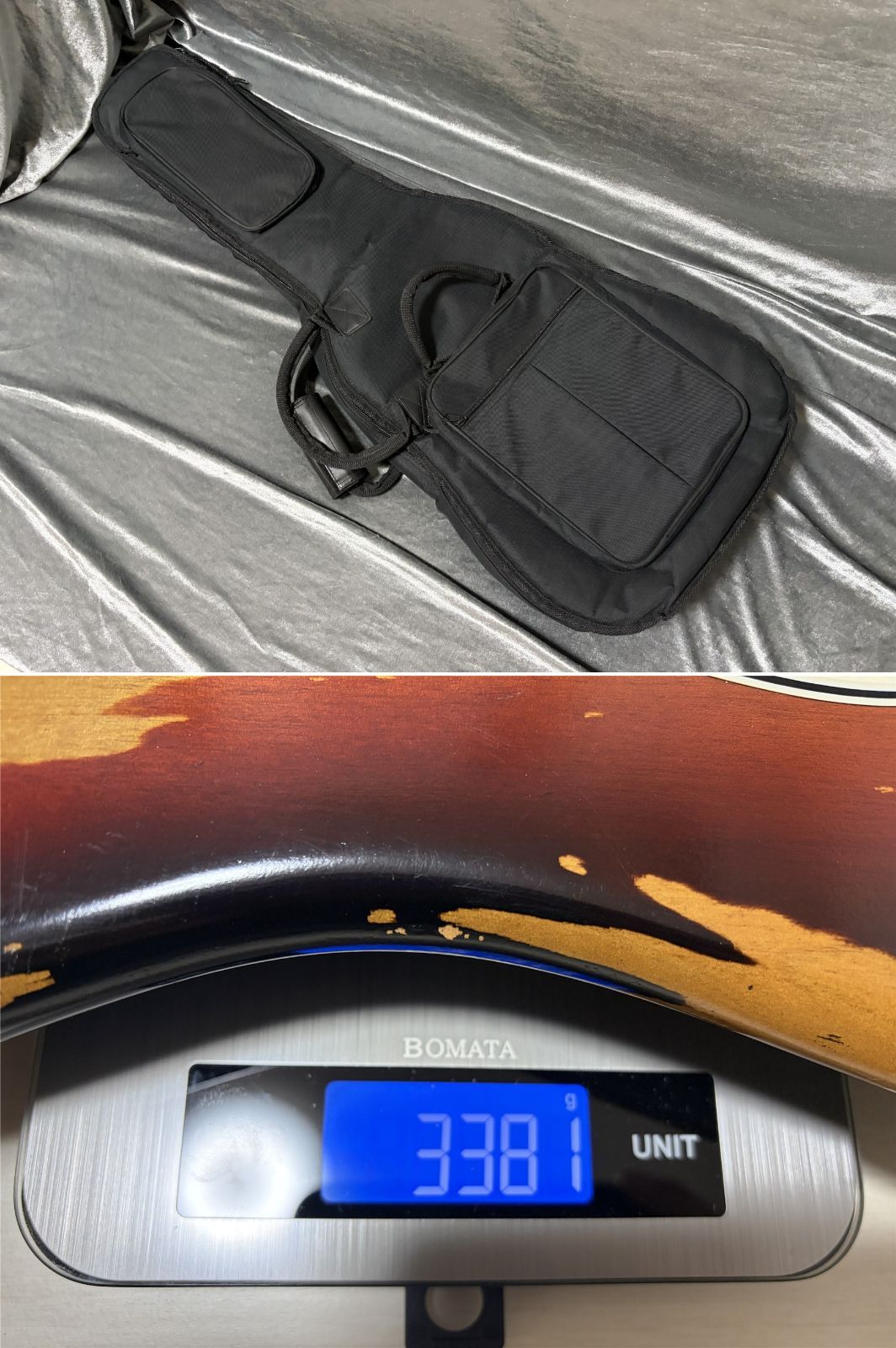 ☆ハードレリック加工 ラッカートップ EDWARDS E-SE-128LT/RE Seymour