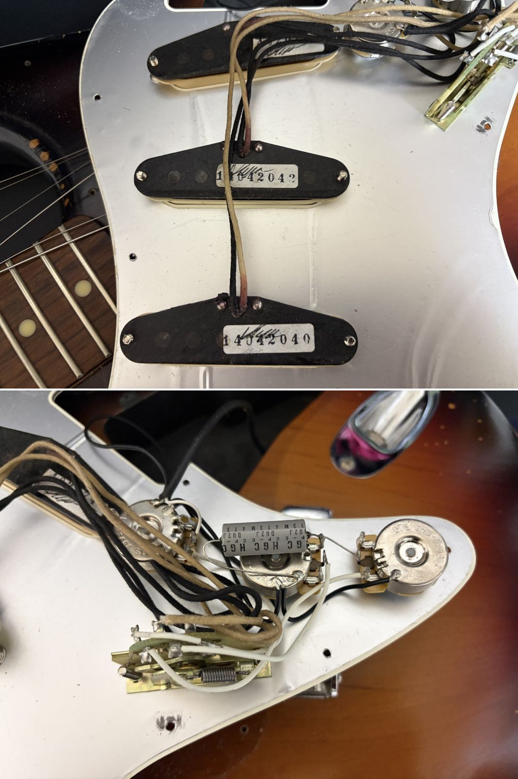 ☆ハードレリック加工 ラッカートップ EDWARDS E-SE-128LT/RE Seymour