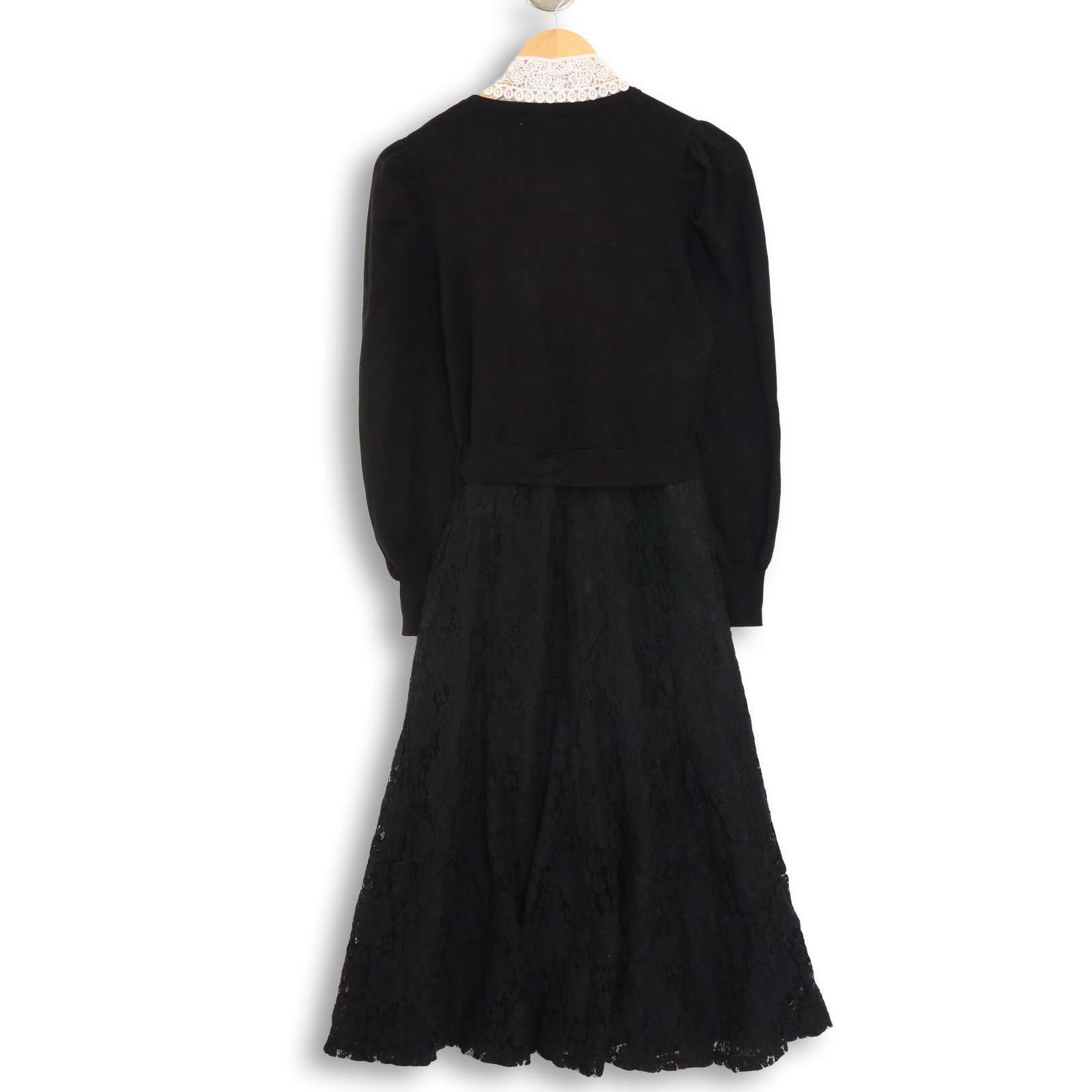 MISCH MASCH ミッシュマッシュ 秋冬 レース☆ ニット ワンピース 異 