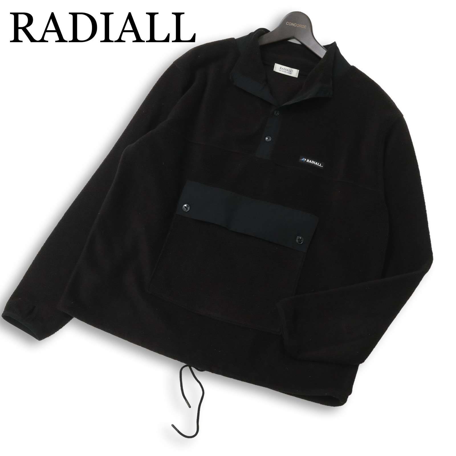 RADIALL ラディアル 秋冬 フリース☆ アノラック プルオーバー 