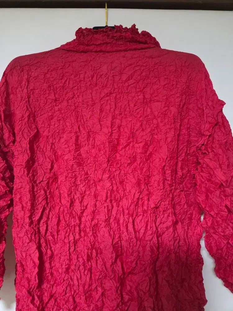 イッセイミヤケme メレンゲトップ長袖ブラウス イッセイミヤケme