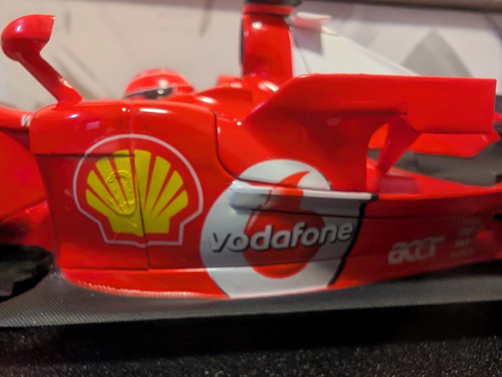カーズ　マテル　ミハエルシューマッハ デカール付き未開封マテル1/18 248F1 ミハエル・シューマッハ - メルカリ