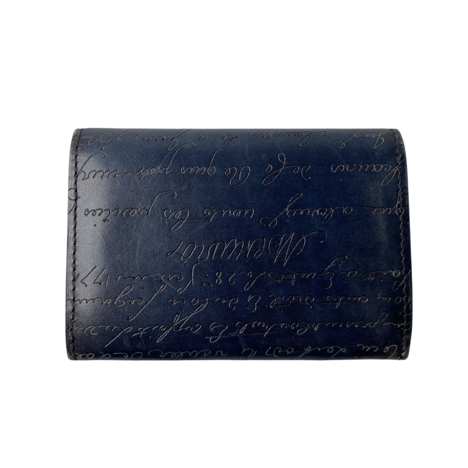 BERLUTI ベルルッテ　カリグラフィ　名刺入れ ベルルッティ Berluti メンズ カリグラフィ レザー カードケース 名刺