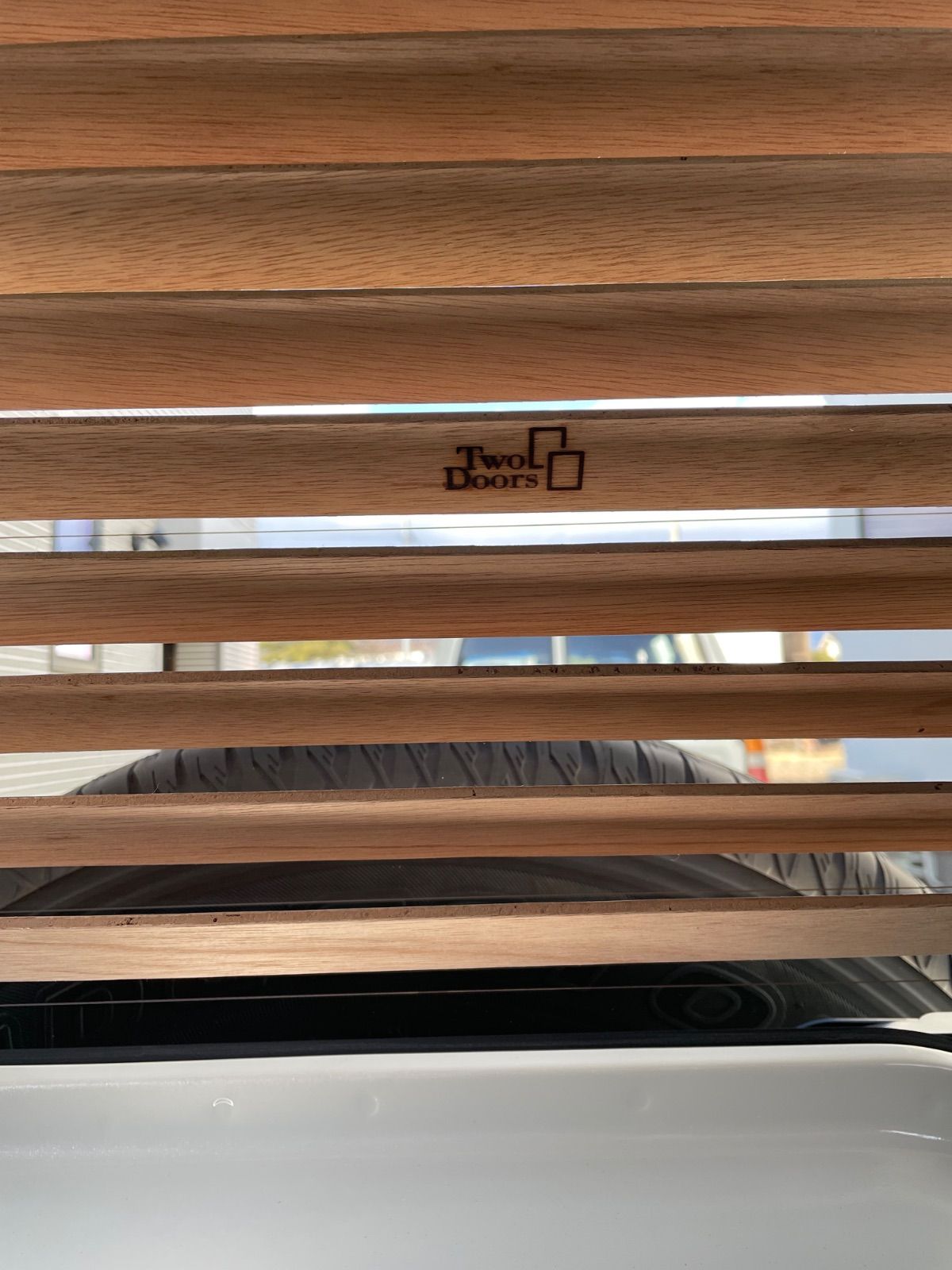 JIMNY ジムニー_ウッドブラインド(リア用) - メルカリ