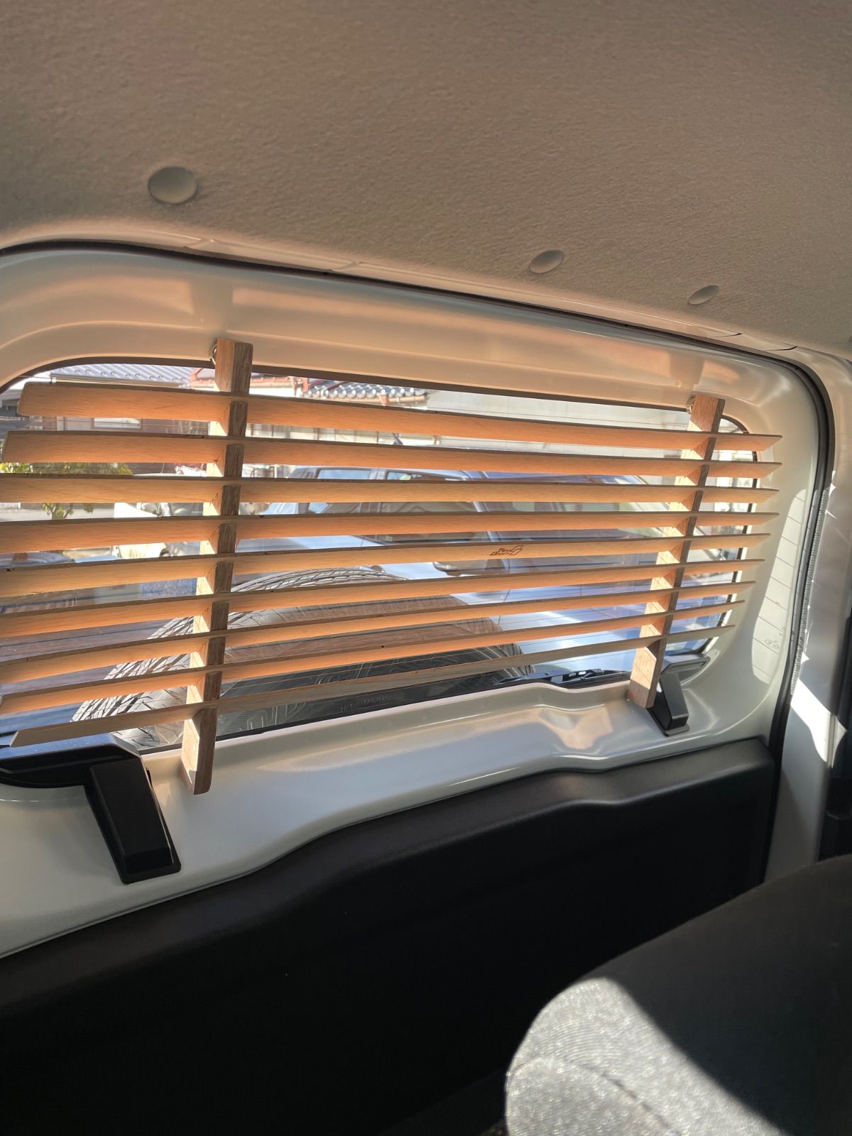 JIMNY ジムニー_ウッドブラインド(リア用) - メルカリ