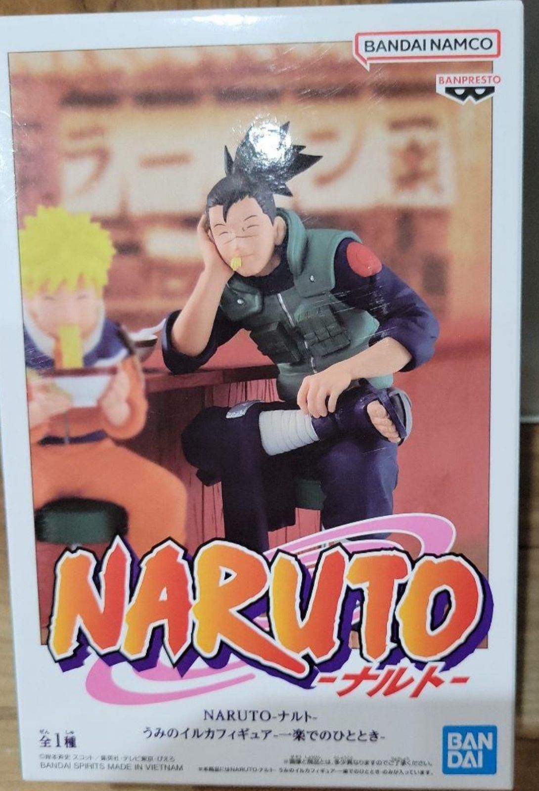 NARUTO ナルト うみのイルカフィギュア 一楽でのひととき - メルカリ
