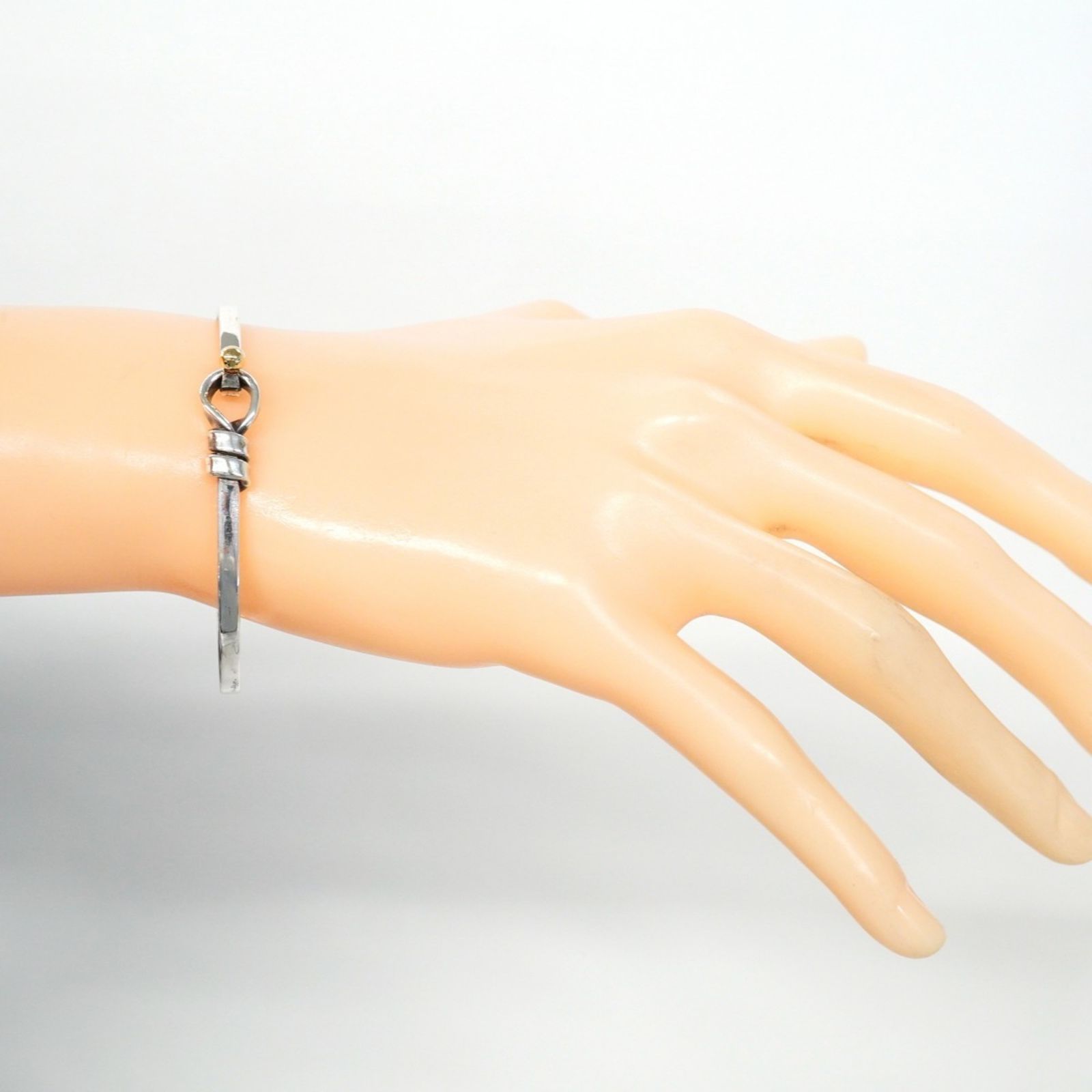 ティファニー(Tiffany) ティファニー バングル フック&アイ 18KYG