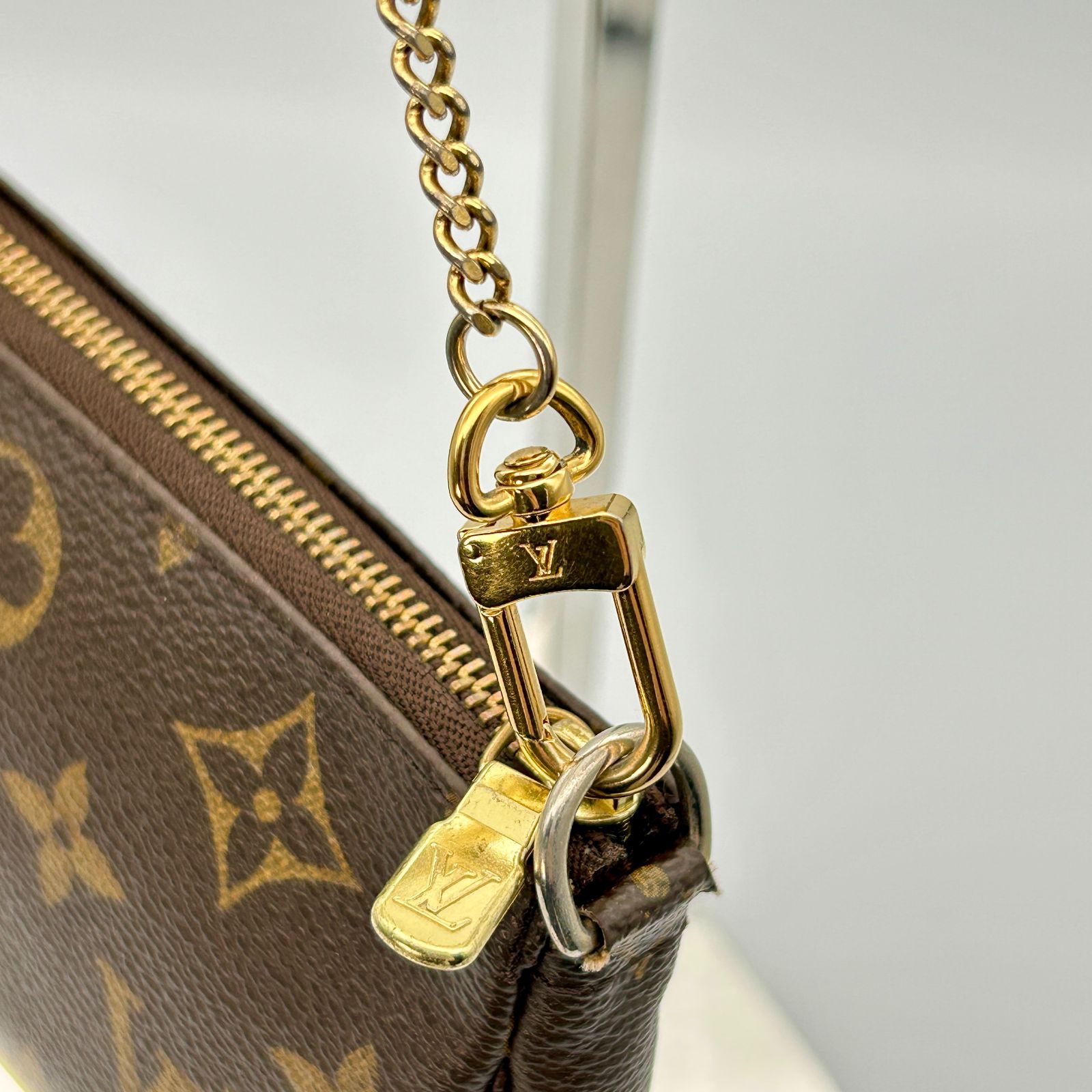 Louis Vuitton ルイヴィトン モノグラム ミニ ポシェット アクセ