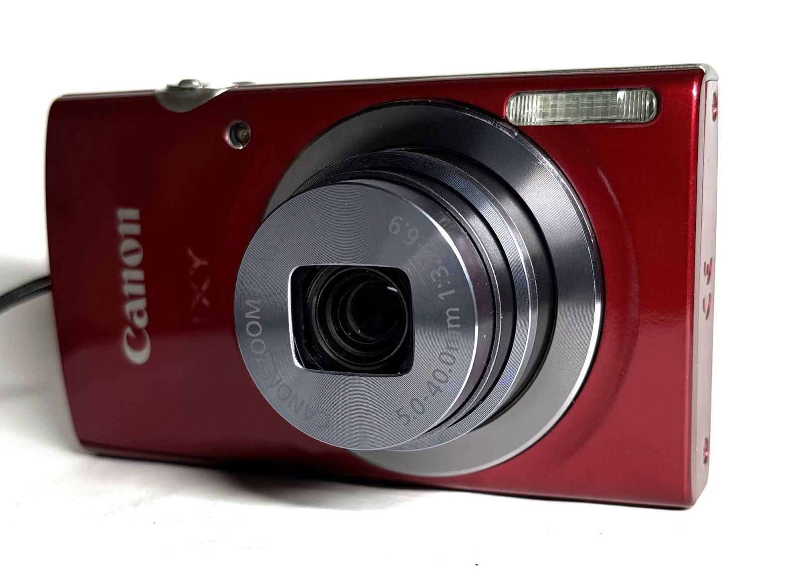 【美品】【送料込】Canon IXY160 レッド 充電器・バッテリー付き 美品】【送料込】Canon IXY160 レッド 充電器・バッテリー付き 【公式