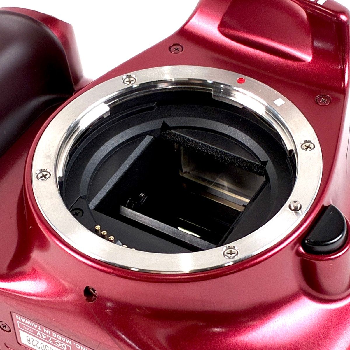 キヤノン Canon EOS Kiss X50 レッド ボディ デジタル 一眼レフカメラ