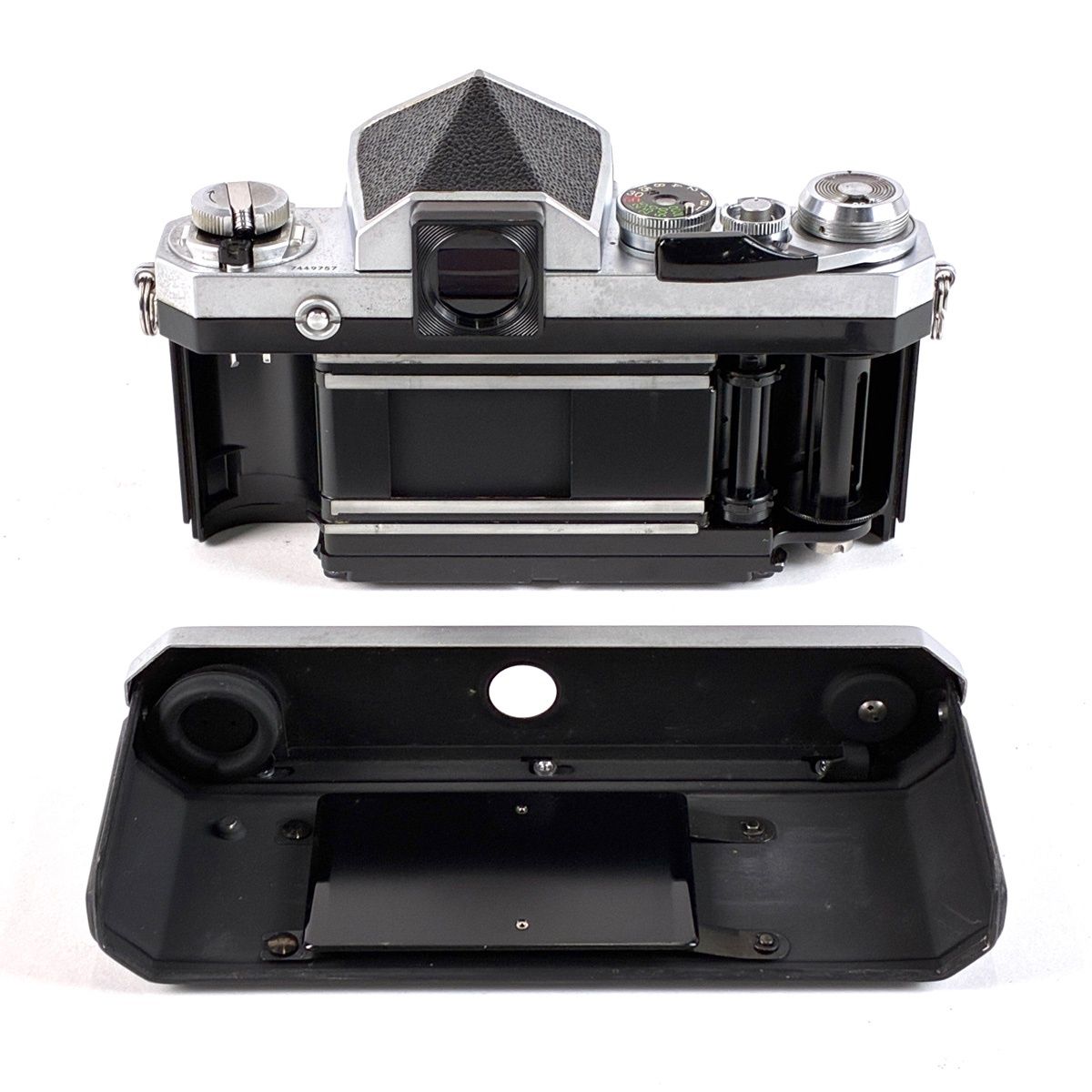 ニコン Nikon F アイレベル シルバー ボディ フィルム マニュアル