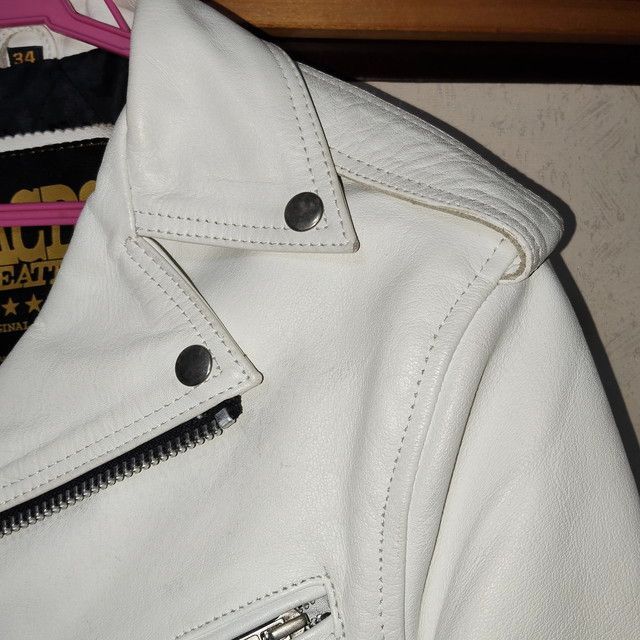 ACDC LEATHER 革ジャン レザージャケット ライダースジャケット ダブル