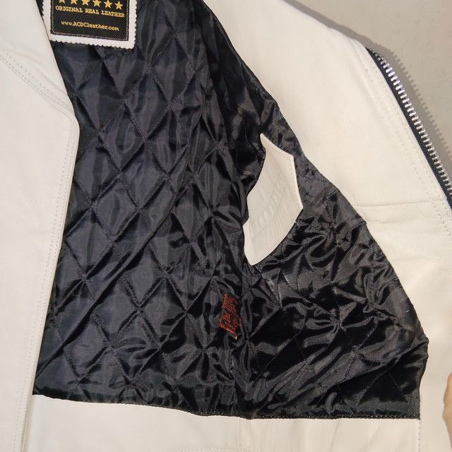 ACDC LEATHER 革ジャン レザージャケット ライダースジャケット ダブル