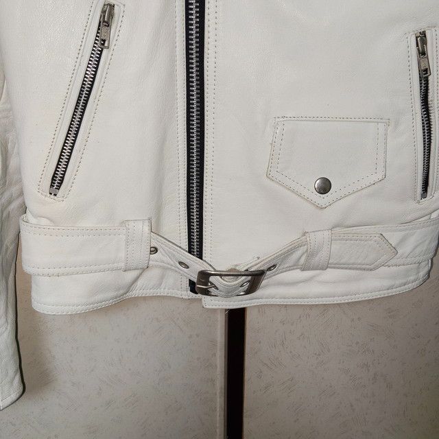 ACDC LEATHER 革ジャン レザージャケット ライダースジャケット ダブル